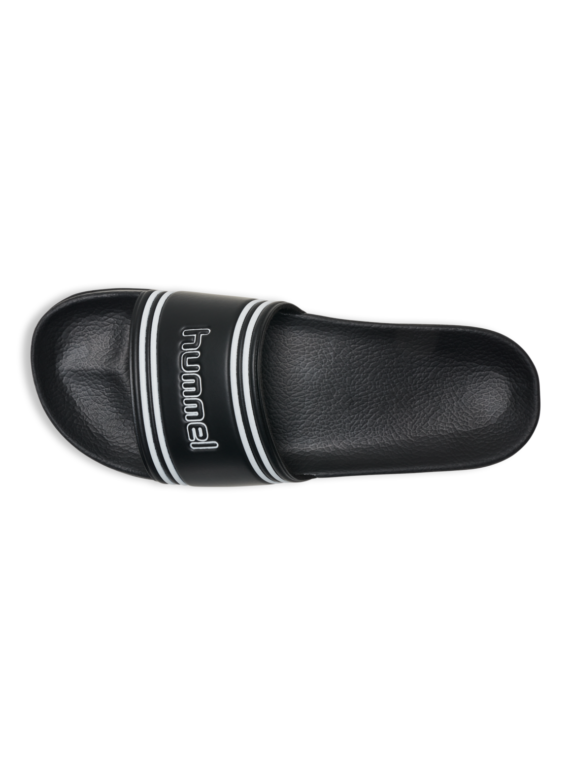 POOL SLIDE RETRO, BLACK/WHITE, packshot