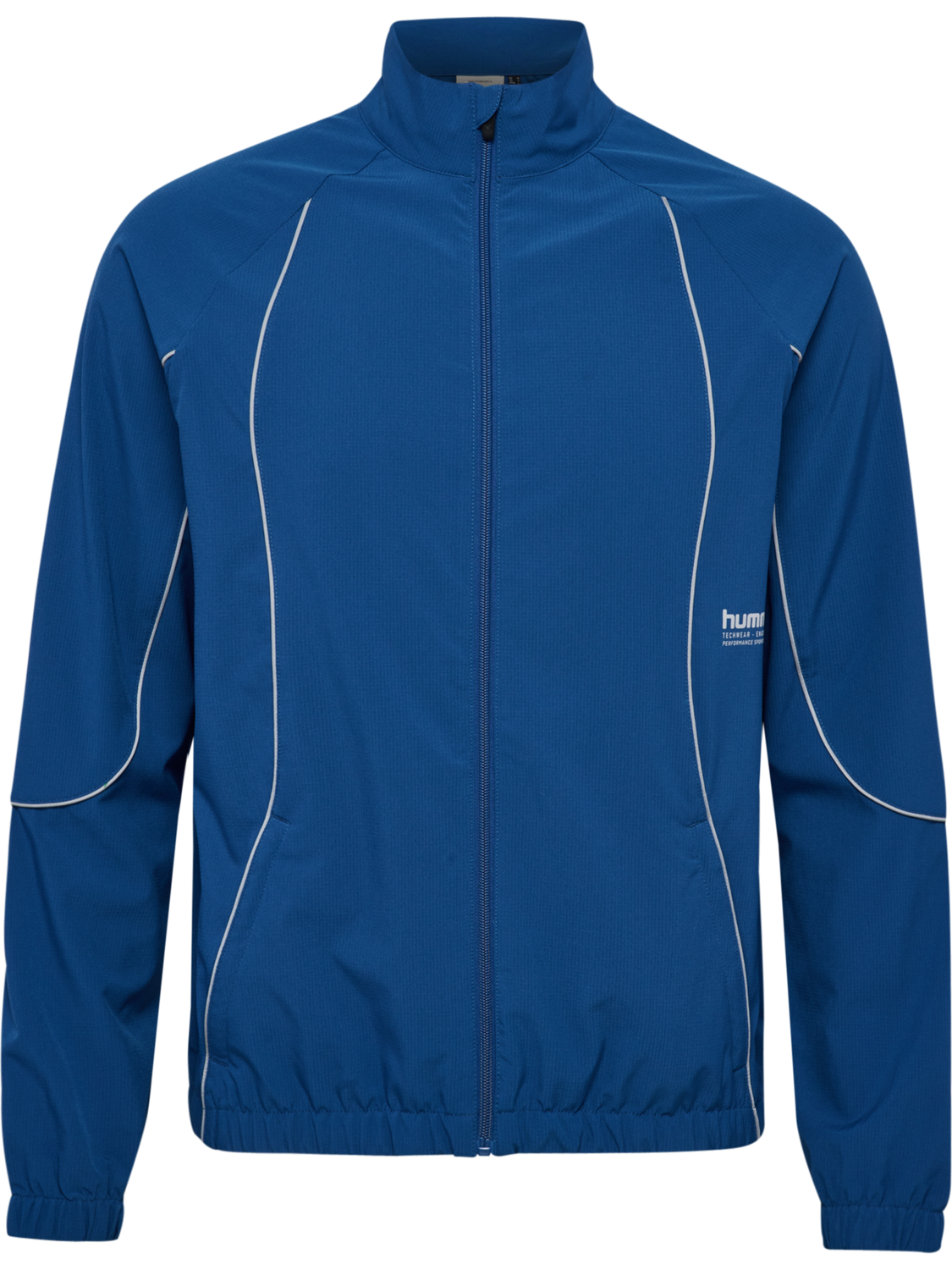 hmlPULSE WOVEN ZIP JACKET, TRUE BLUE, packshot