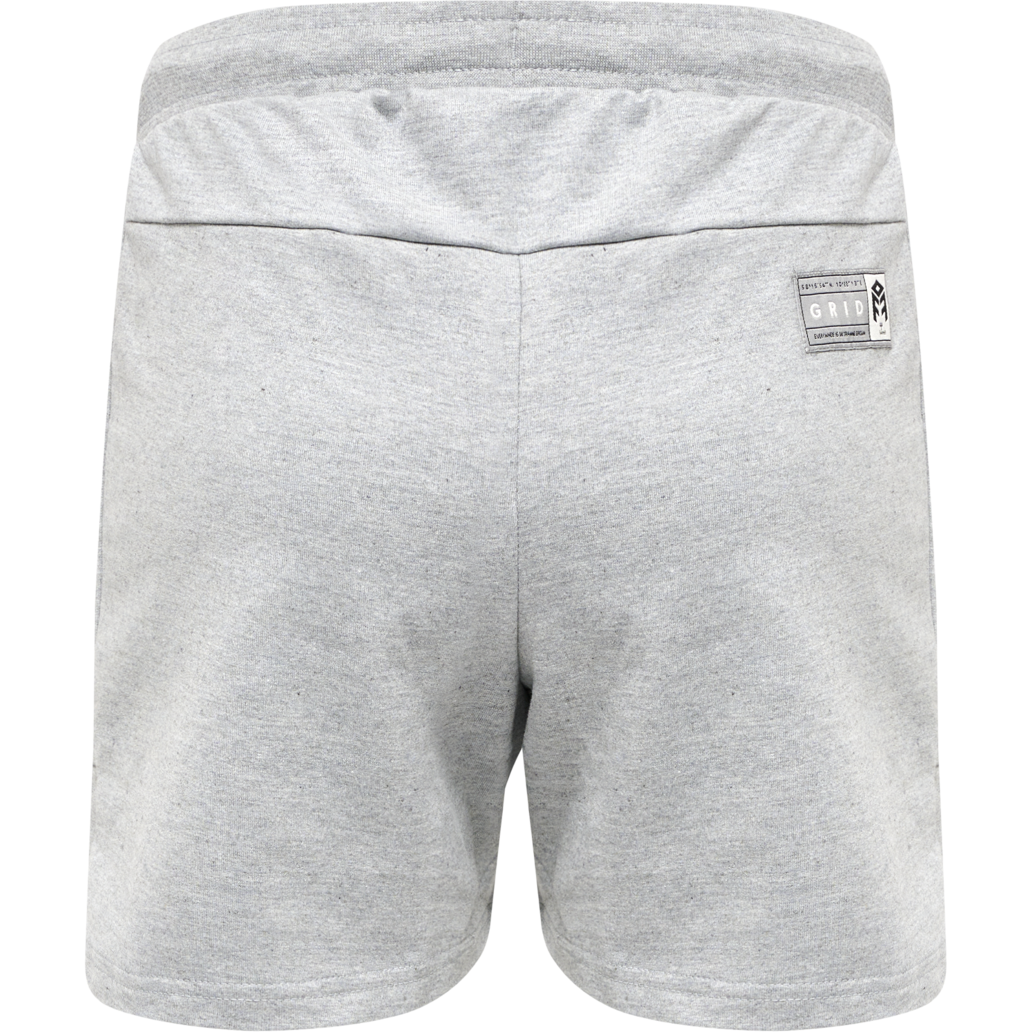 hmlMOVE GRID COTTON SHORTS WOMAN, GREY MELANGE, packshot