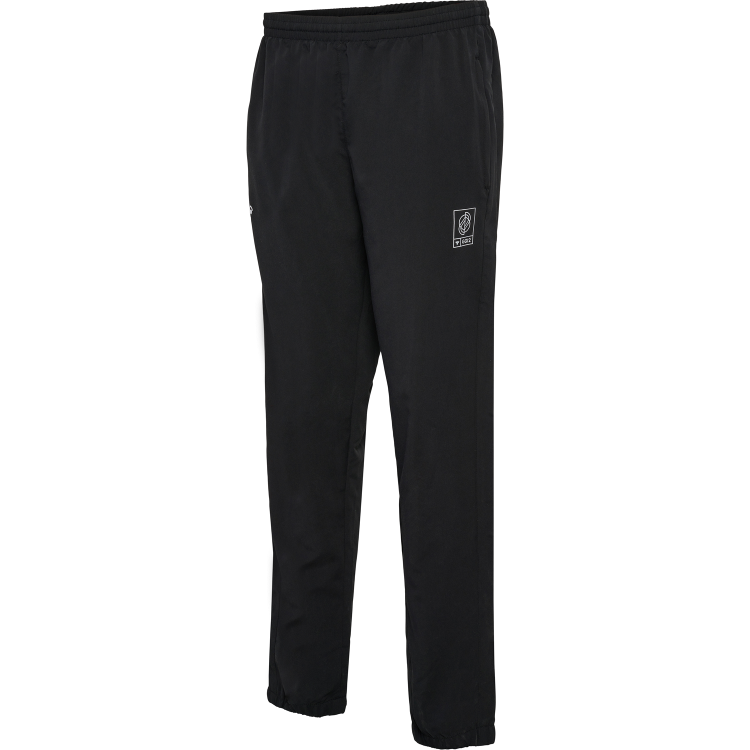 hmlGG12 TRACK PANTS WOMAN, BLACK, packshot