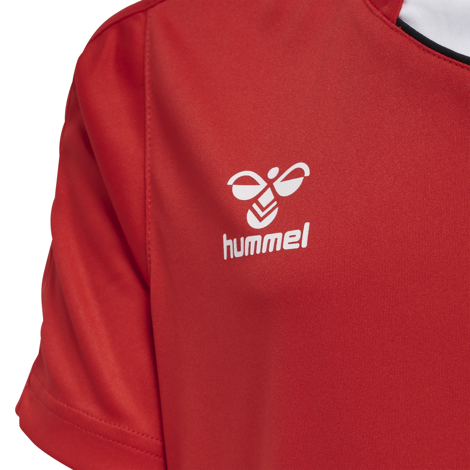 hmlCORE XK POLY JERSEY S/S KIDS, TRUE RED, packshot