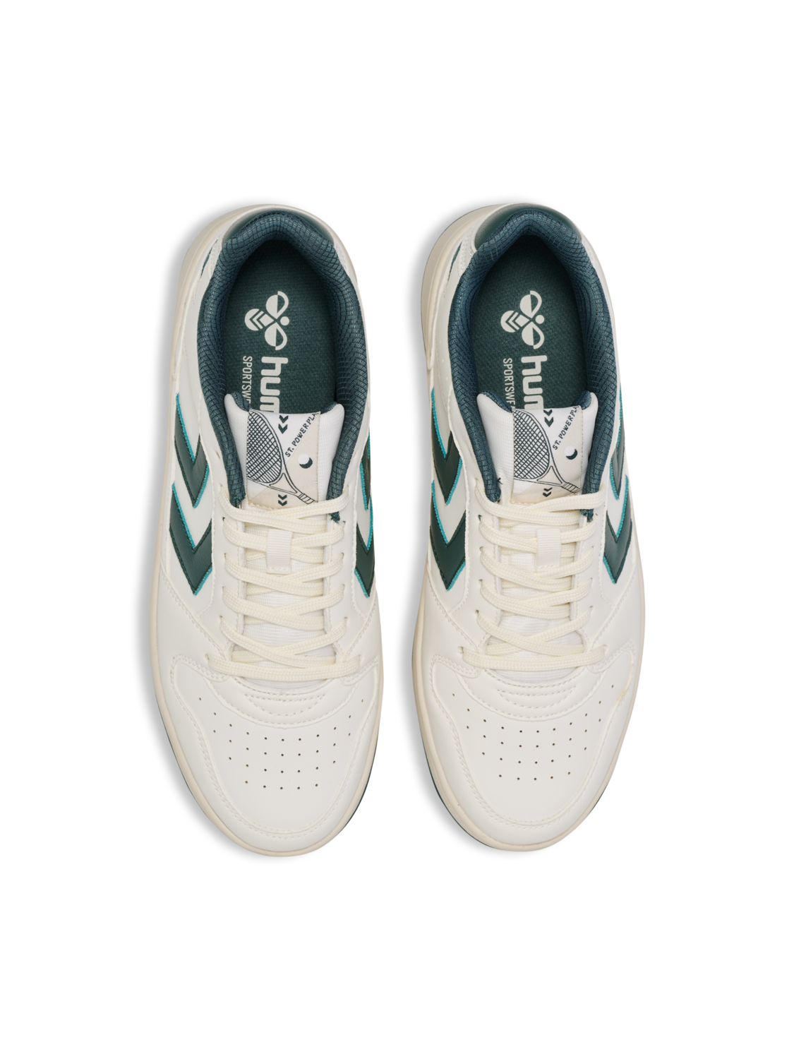 ST. POWER PLAY RT, WHITE/GREEN, packshot