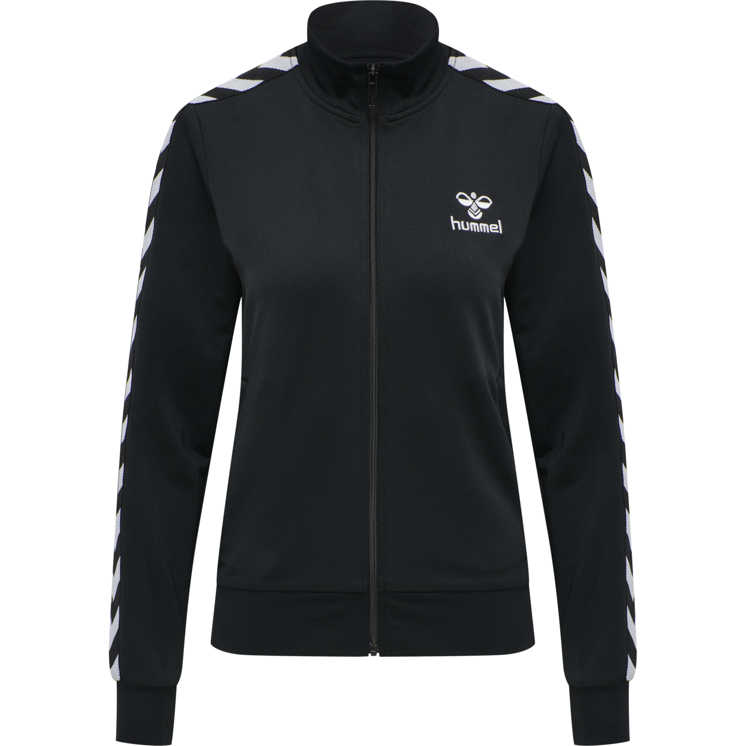 hmlNELLY 2.0 ZIP JACKET, BLACK, packshot