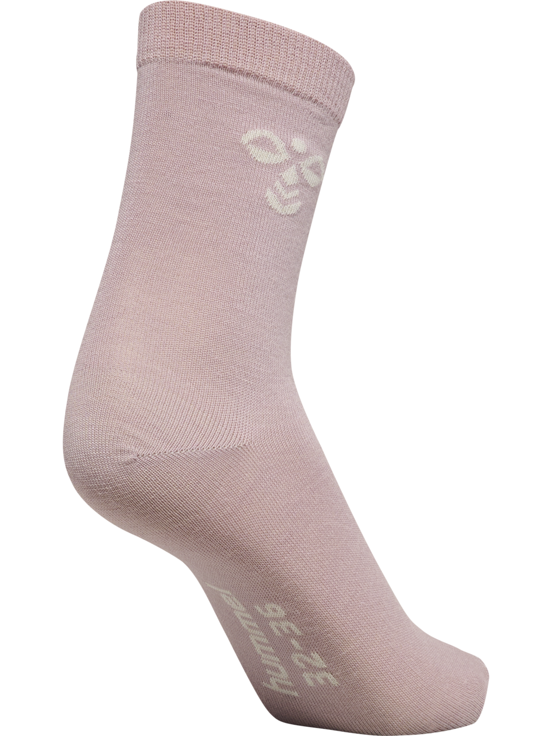 hmlJR WOOL 2-PACK SOCKS, GRAY RIDGE/CLOUD GRAY, packshot