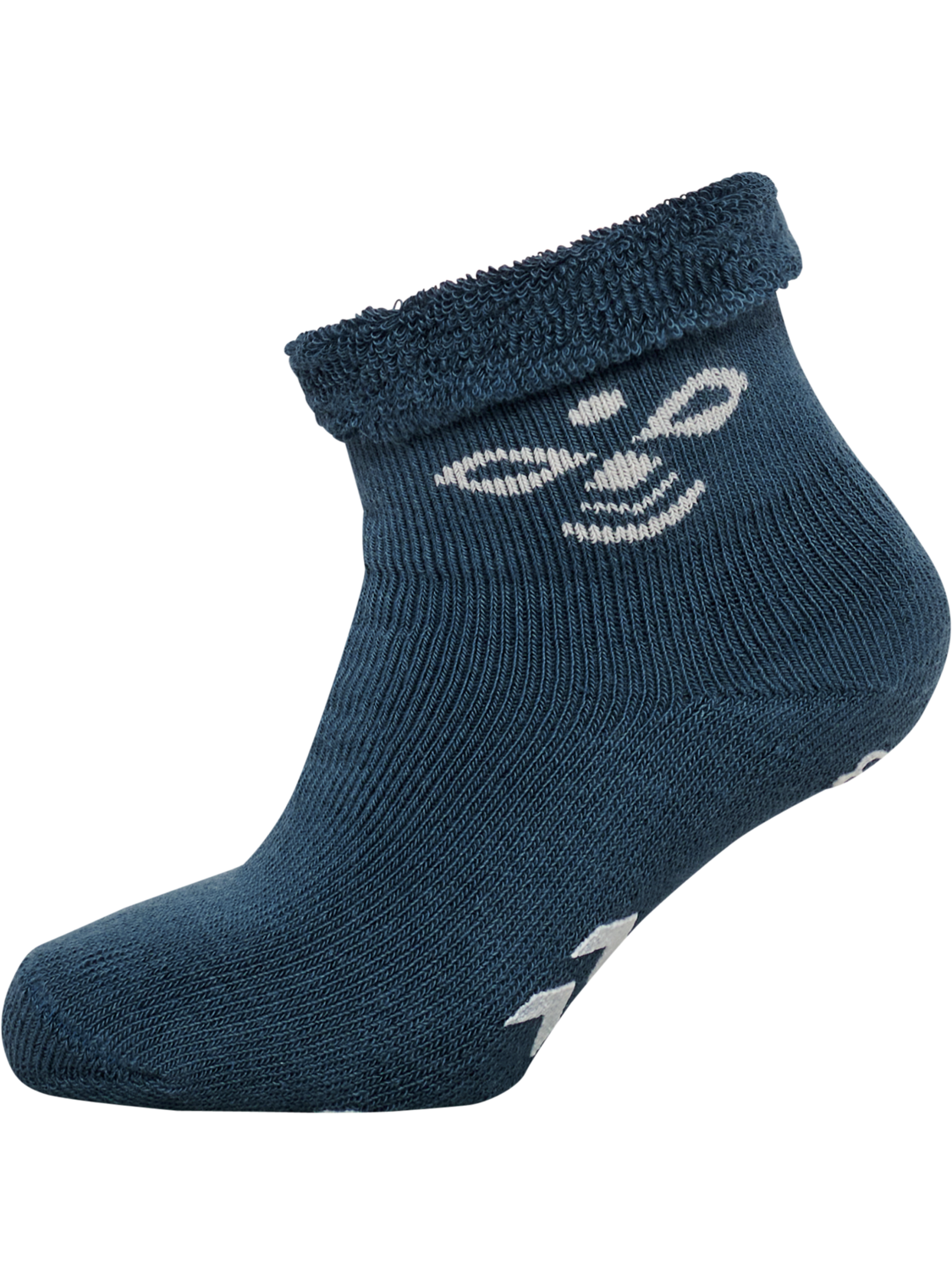 SNUBBIE SOCKS 3 PK, DARK DENIM, packshot