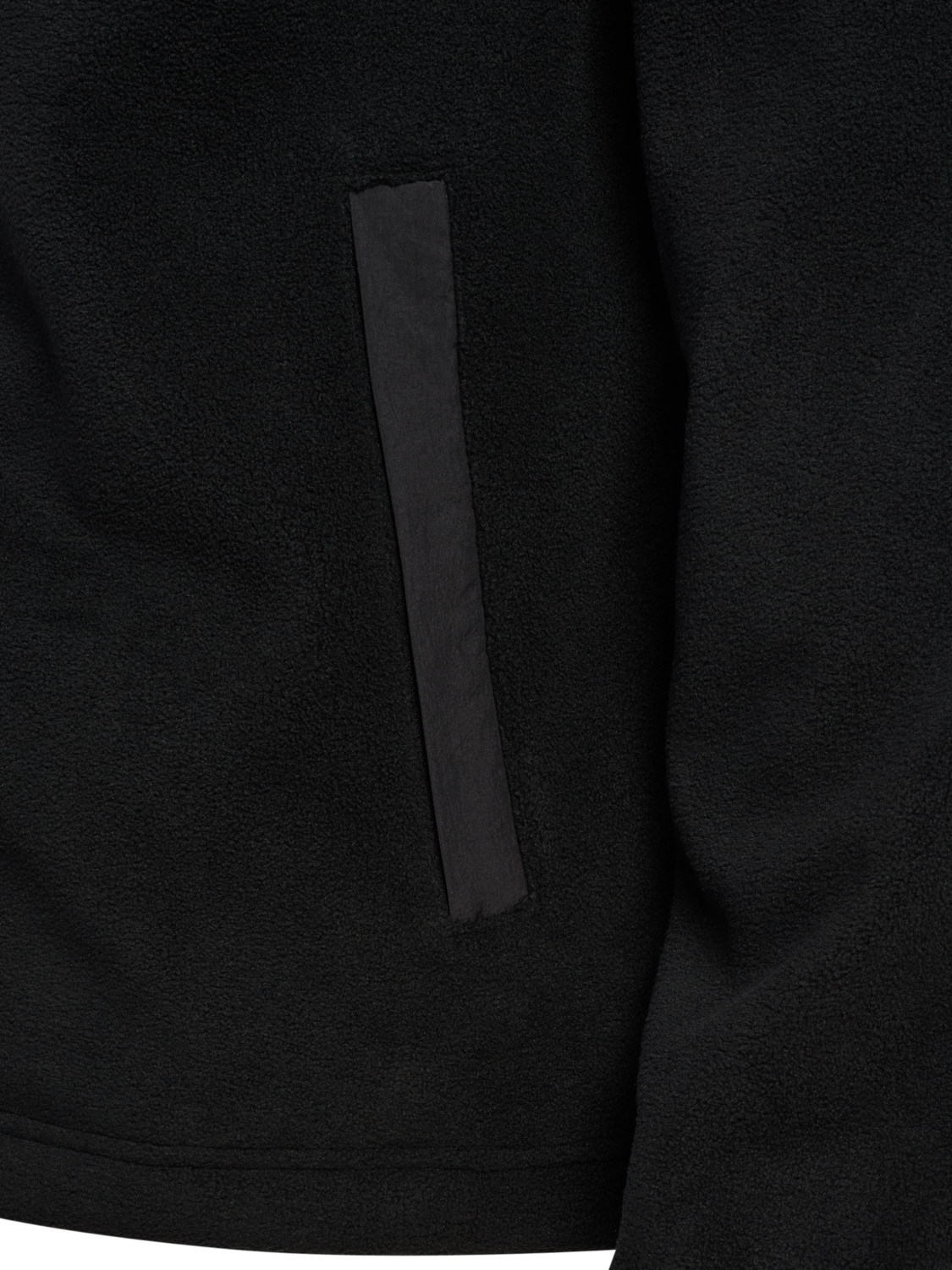 hmlPOLAR FLEECE JACKET, BLACK, packshot