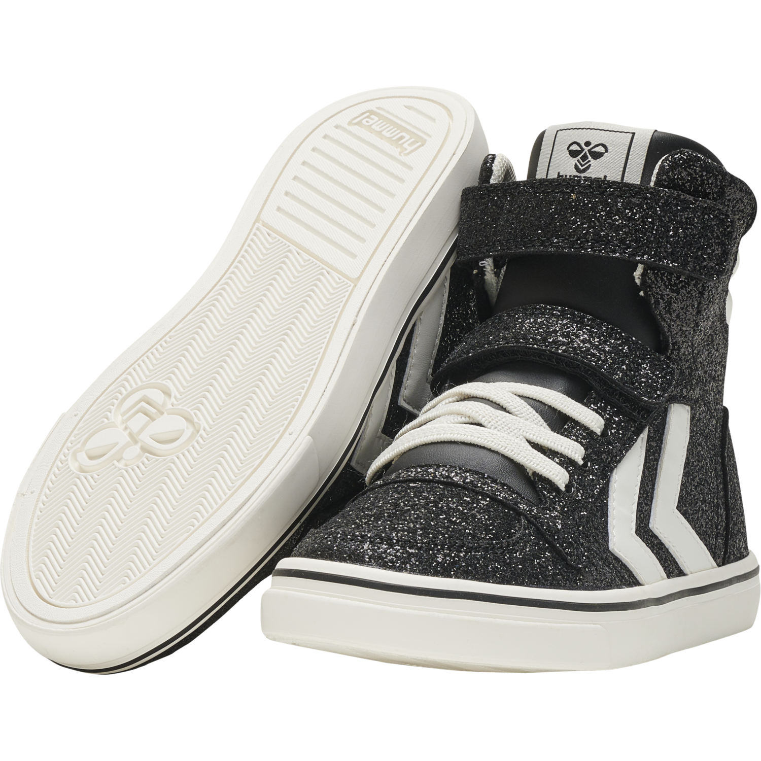 SLIMMER STADIL GLITTER JR, BLACK, packshot