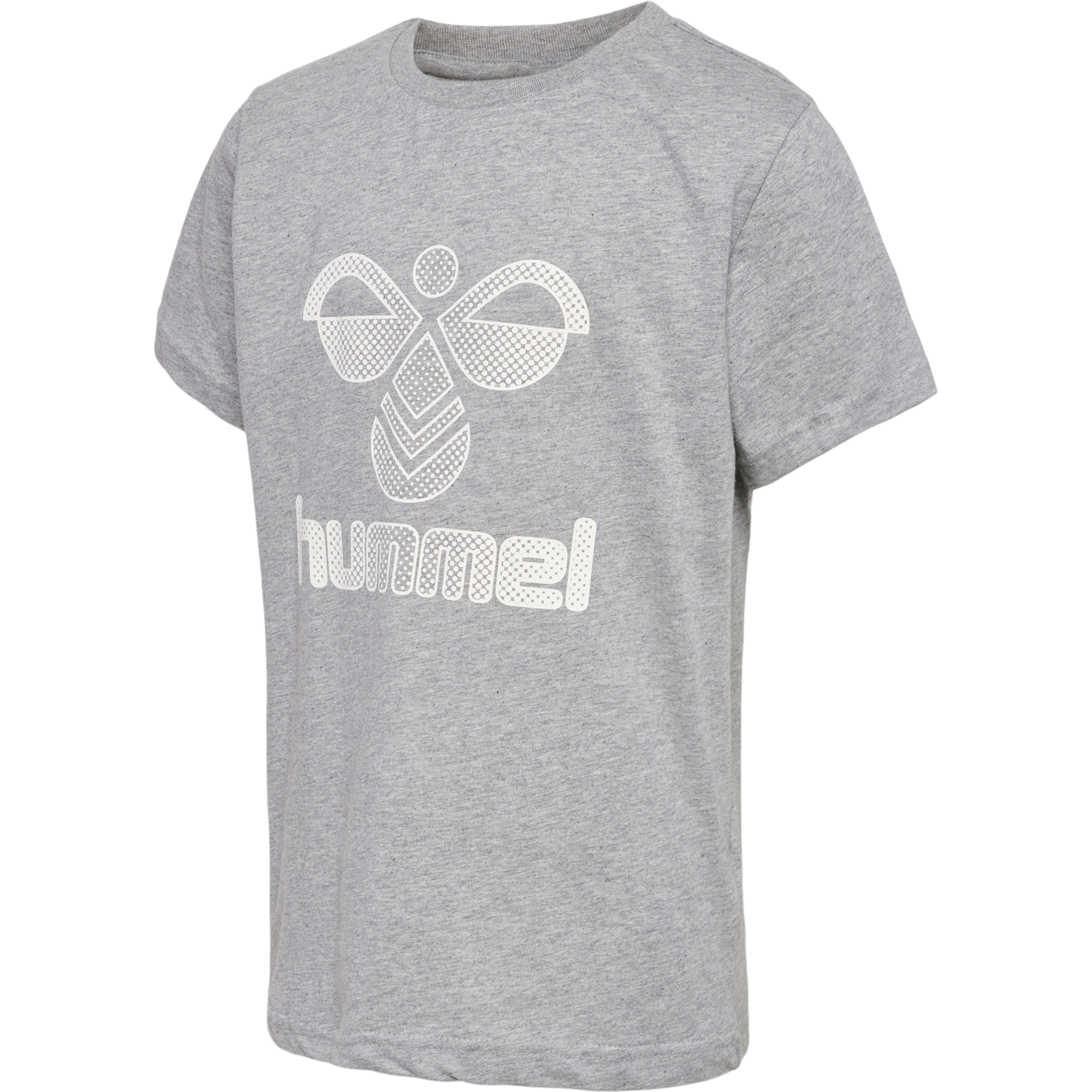 hmlPROUD T-SHIRT S/S, GREY MELANGE, packshot