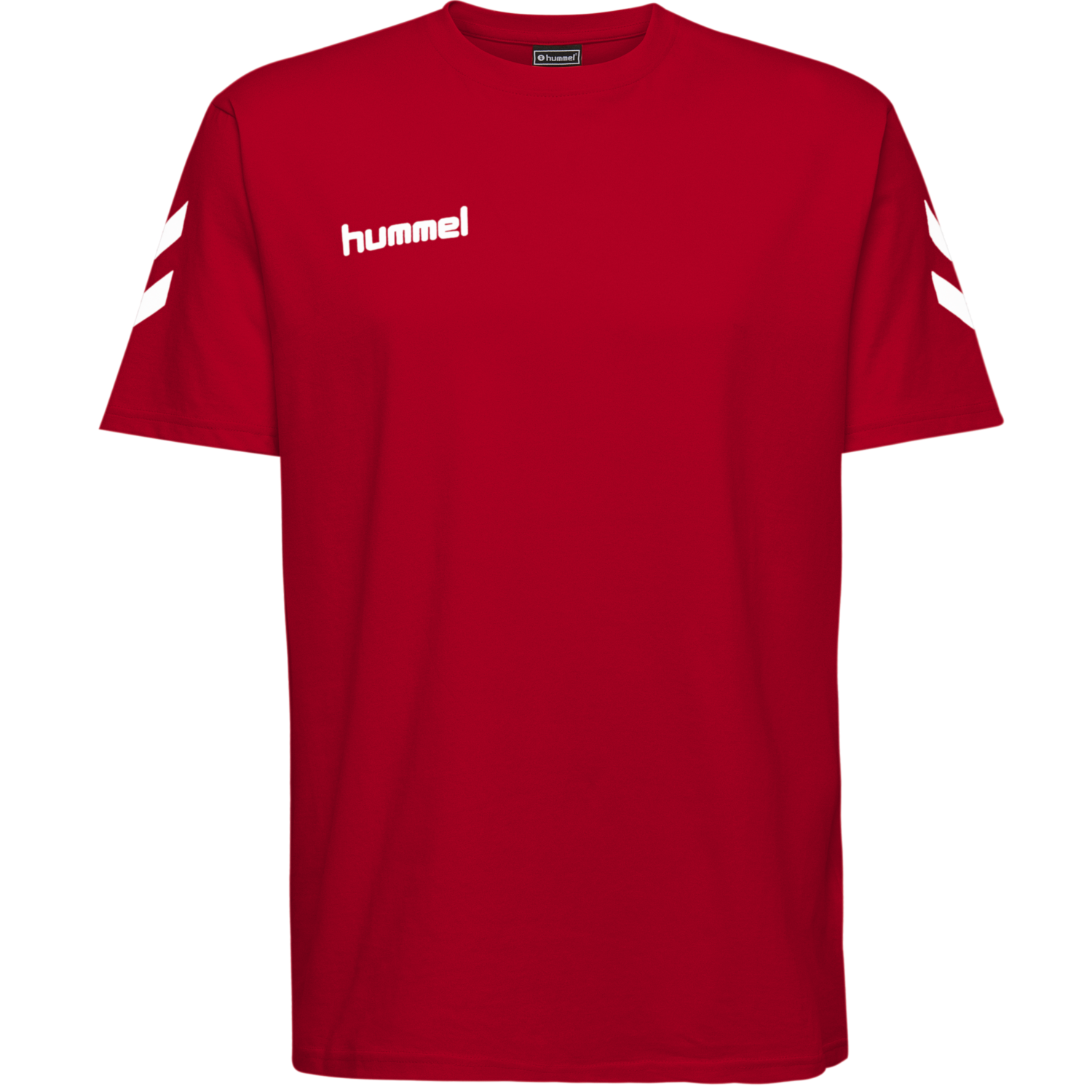 HMLGO KIDS COTTON T-SHIRT S/S, TRUE RED, packshot