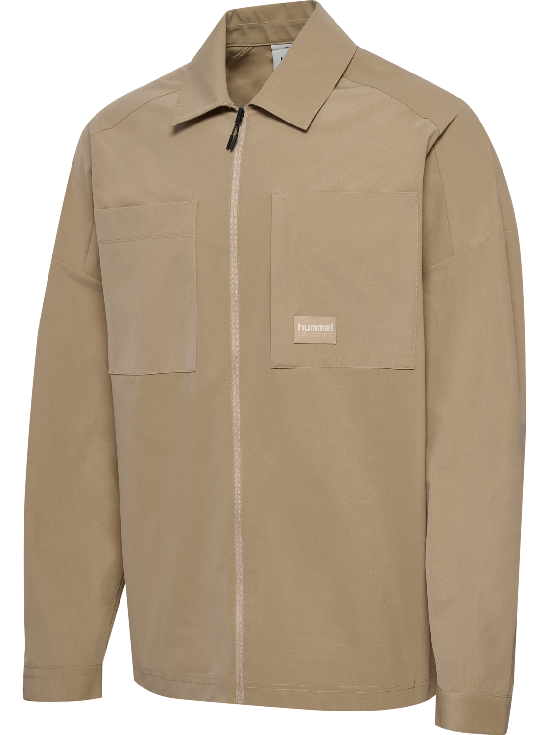hmlSORONA LOOSE OVERSHIRT, CORNSTALK, packshot
