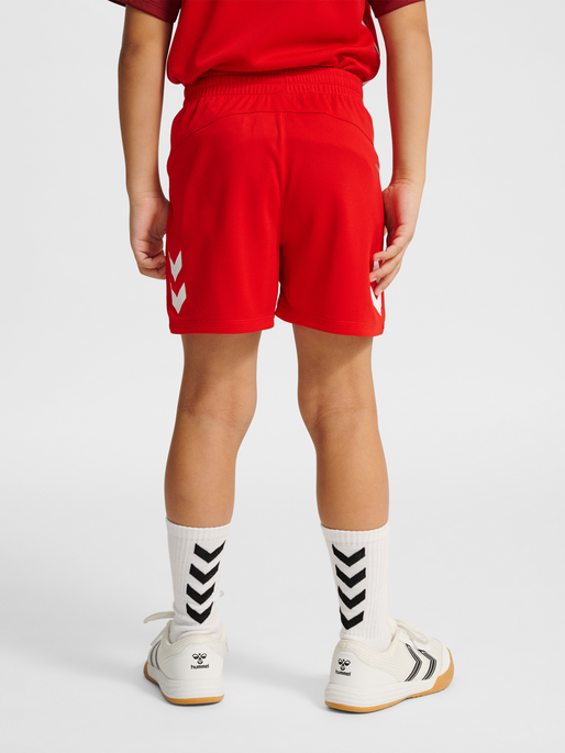 hmlLEAD 2.0 SHORTS KIDS, TRUE RED, model