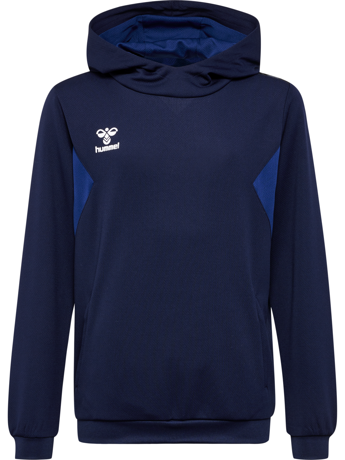 hmlAUTHENTIC PL HOODIE KIDS, MARINE, packshot