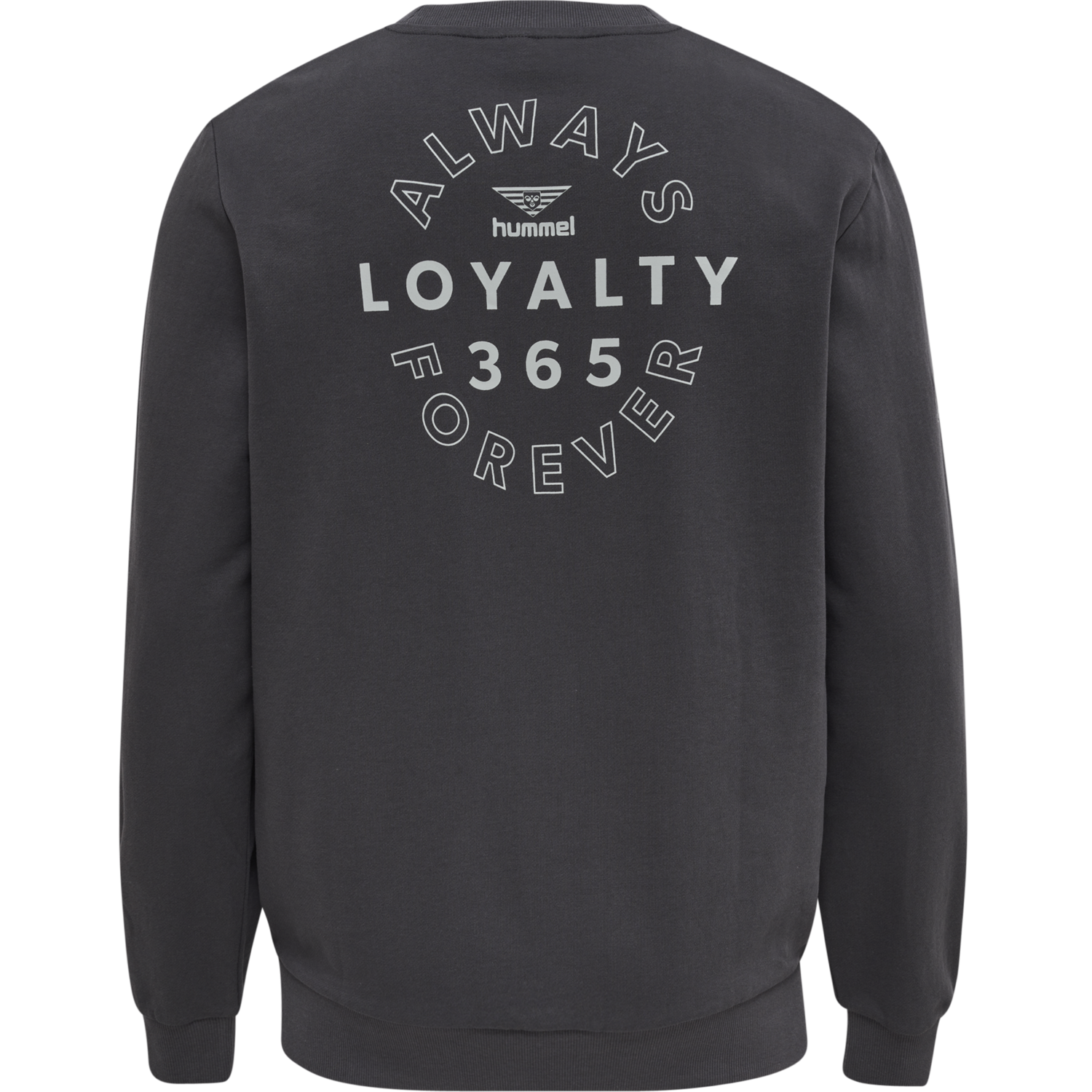 hmlLGC LOYALTY SWEATHIRT, BLACKENED PEARL, packshot