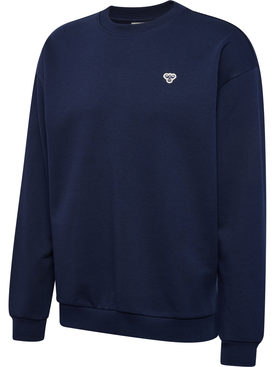 hmlLOOSE CREWNECK BEE, DRESS BLUES, packshot