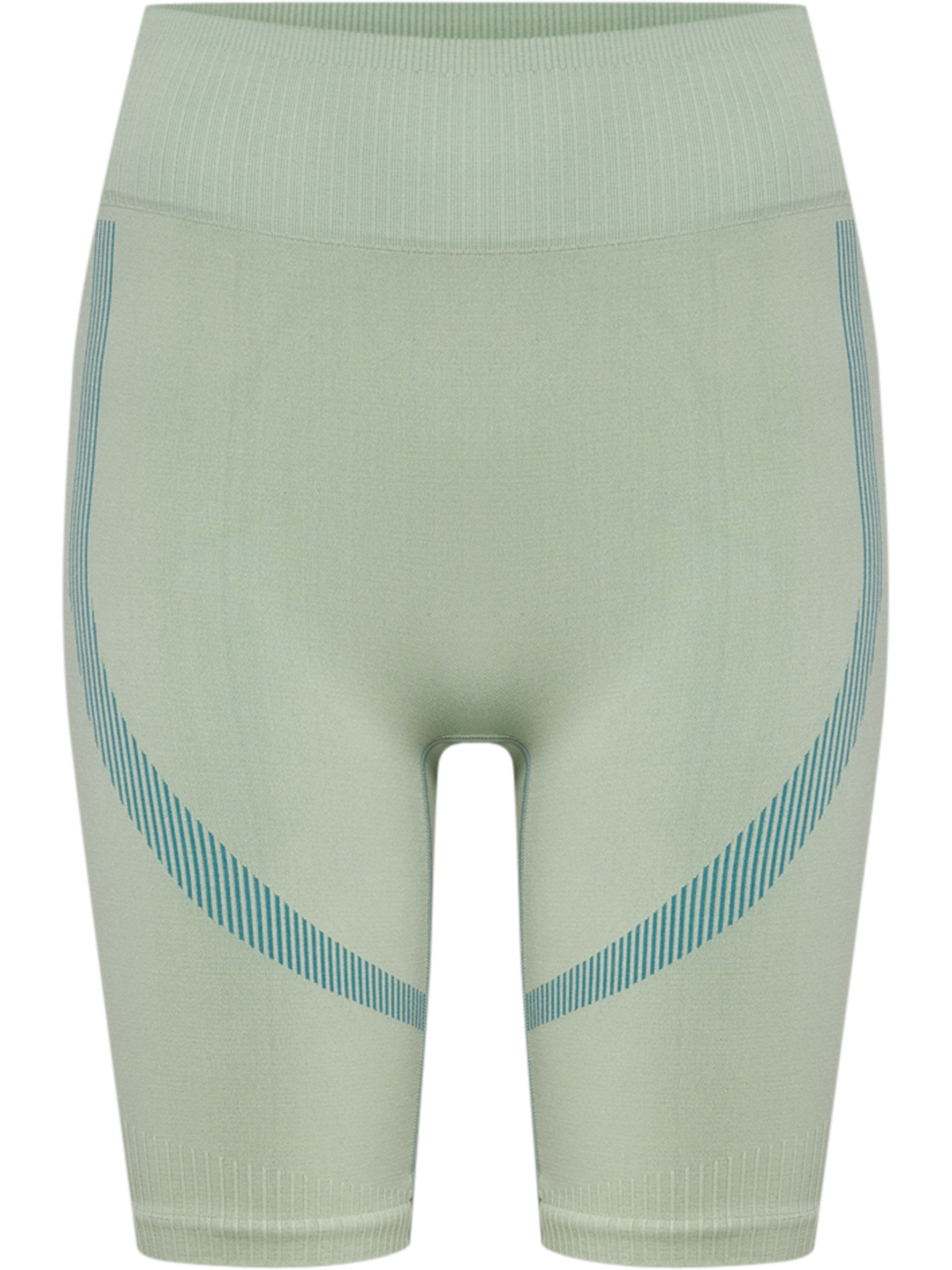 hmlHIIT SEAMLESS SHORT TIGHTS, FROSTY GREEN, packshot