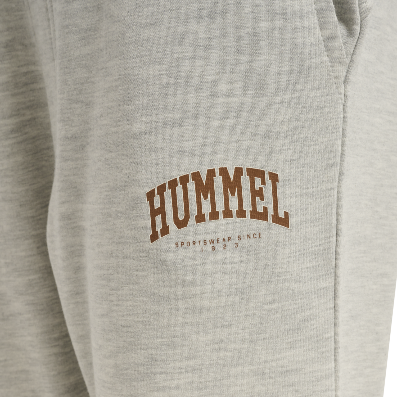 hmlFAST PANTS, LIGHT GREY MELANGE, packshot