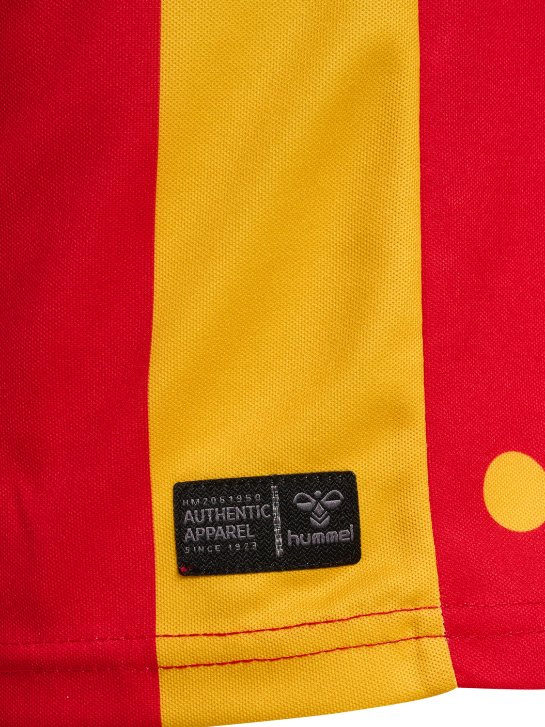 CSC 26/27 HOME JERSEY S/S, TRUE RED/SPORTS YELLOW, packshot