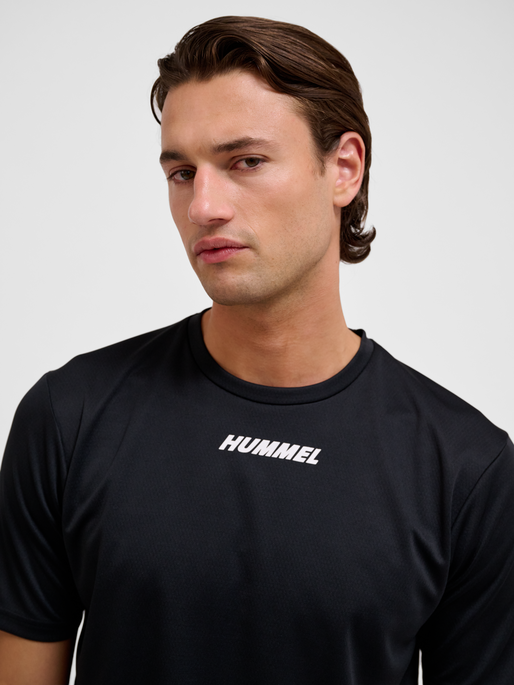 hmlMULTI PL JERSEY, BLACK, model
