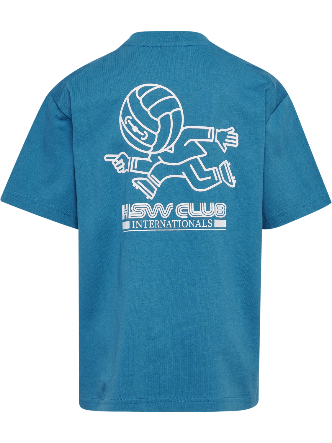 hmlJR LOOSE T-SHIRT S/S HEADBALL, FAIENCE, packshot