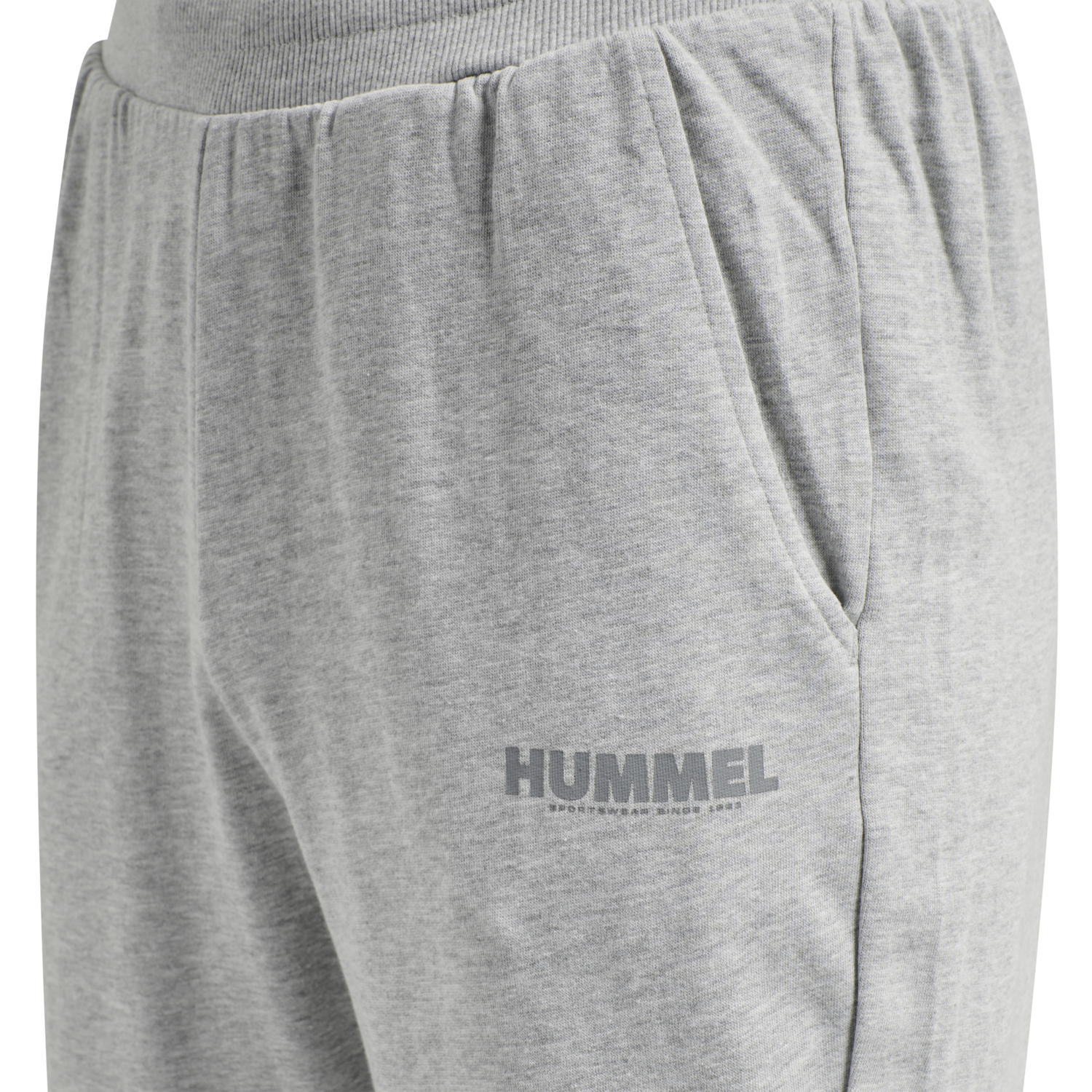 hmlLEGACY TAPERED PANTS, MEDIUM MELANGE, packshot