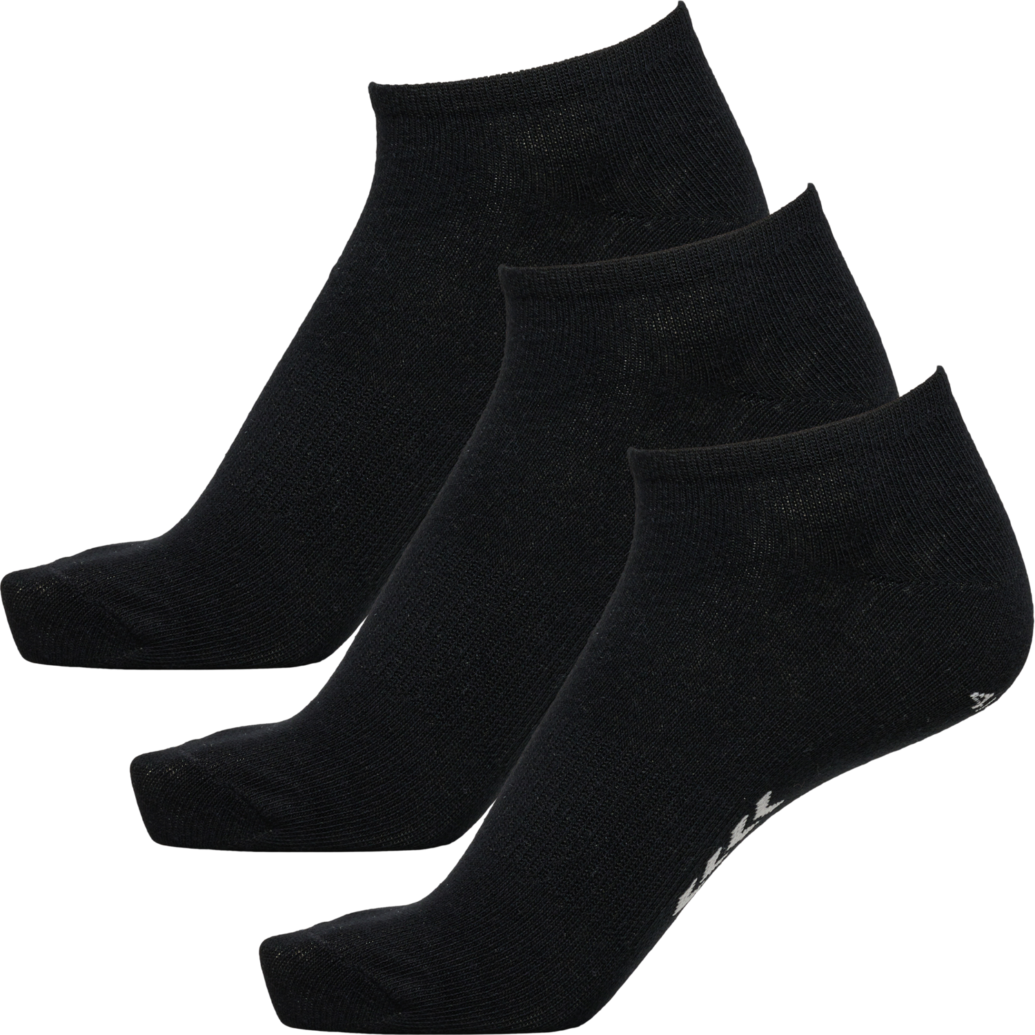hmlANCLE 3-PACK SOCKS, BLACK, packshot