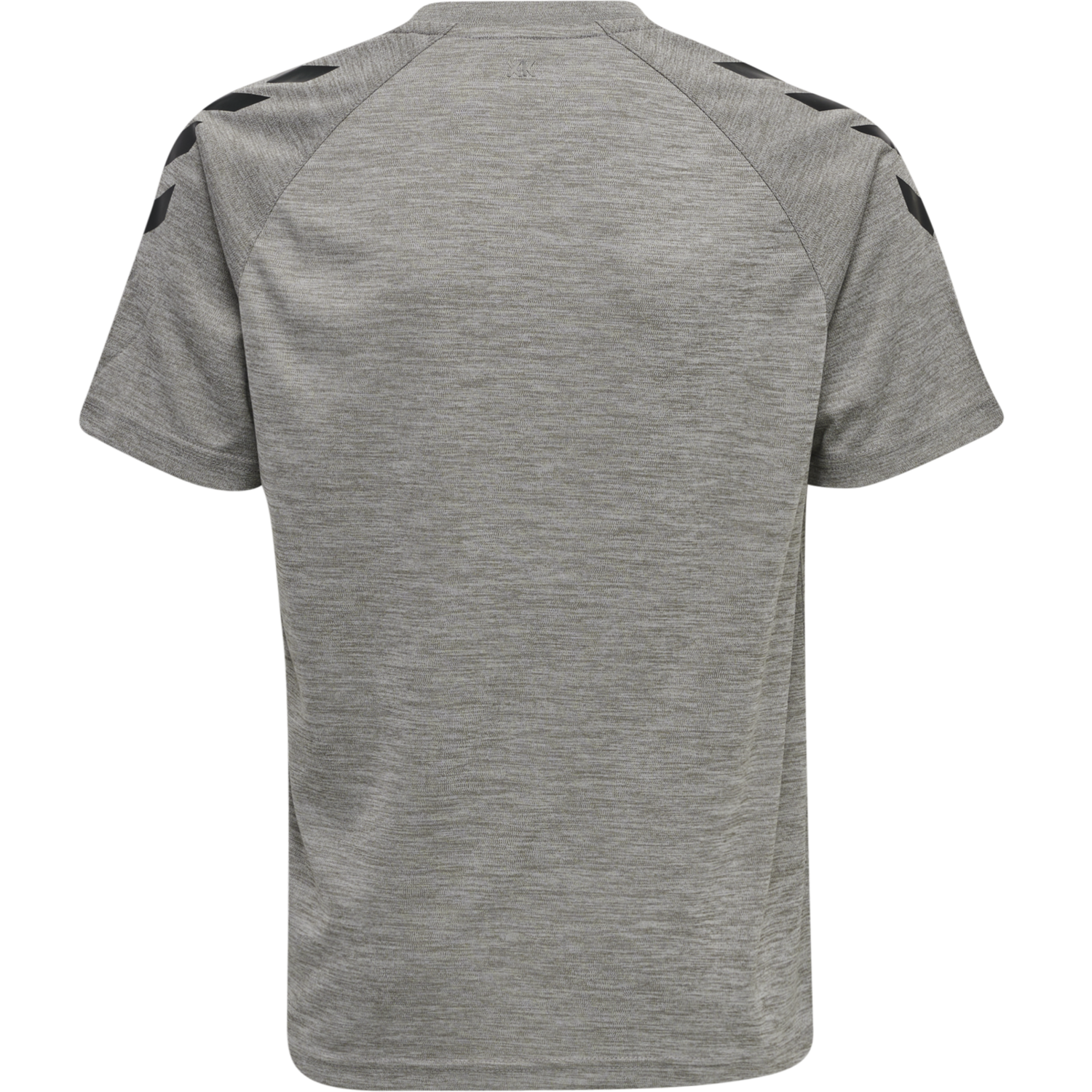 hmlCORE XK CORE POLY TEE S/S KIDS, GREY MELANGE, packshot