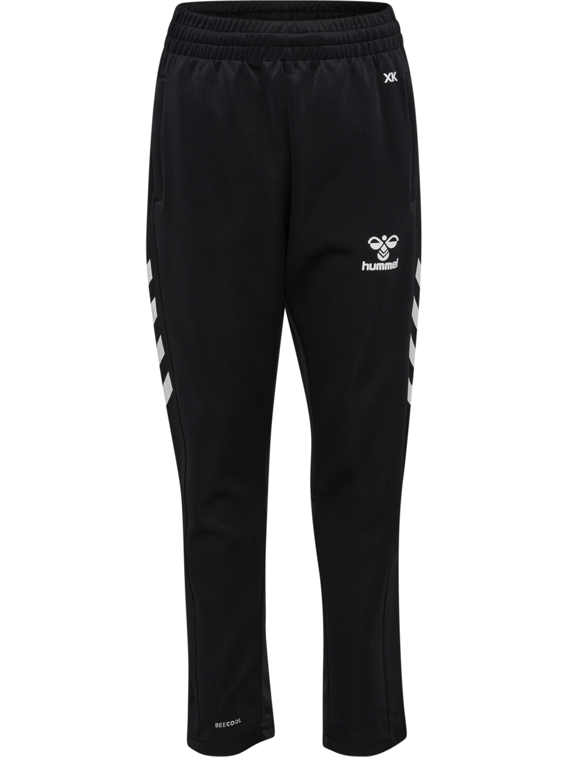 hmlCORE XK TRAINING POLY PANTS KIDS, BLACK/BLACK, packshot