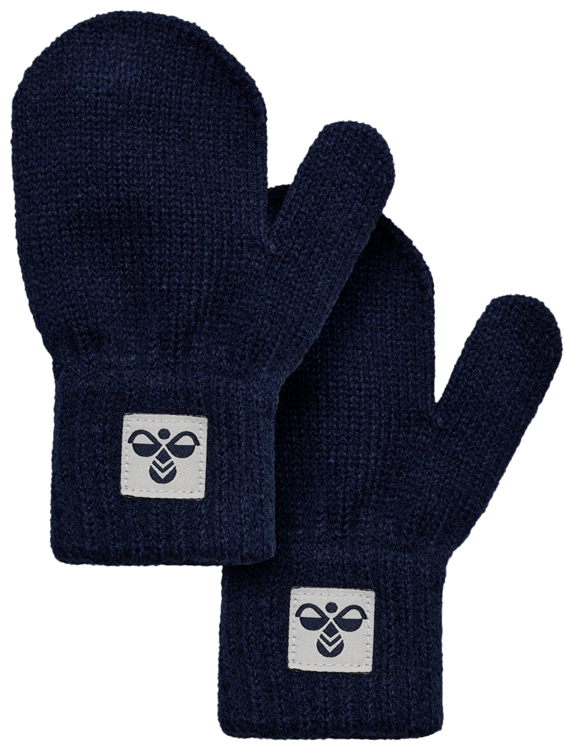 hmlMINI KNIT MITTENS 2-PACK, DRESS BLUES, packshot