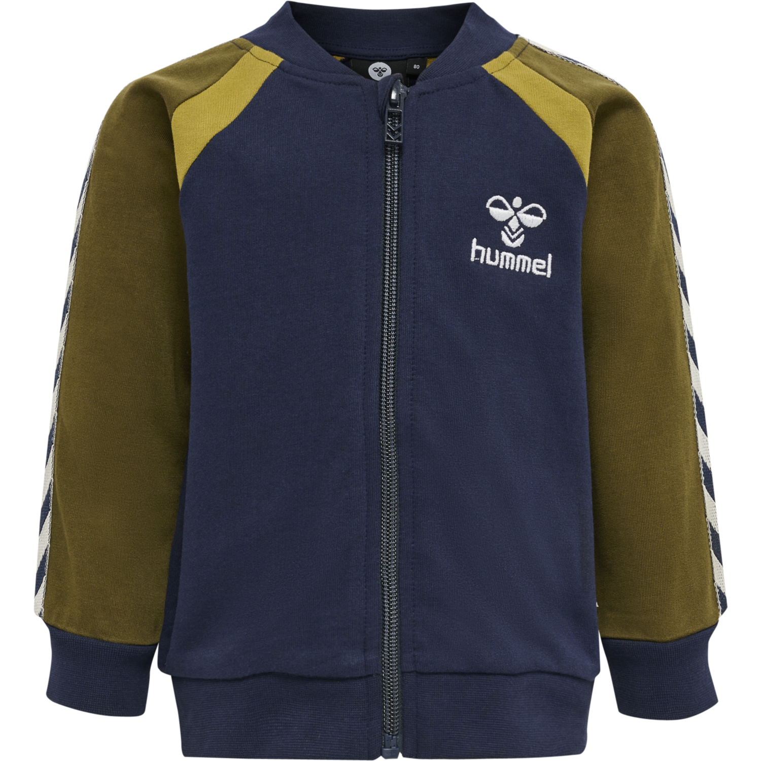 hmlLEAGUE ZIP JACKET, BLACK IRIS, packshot