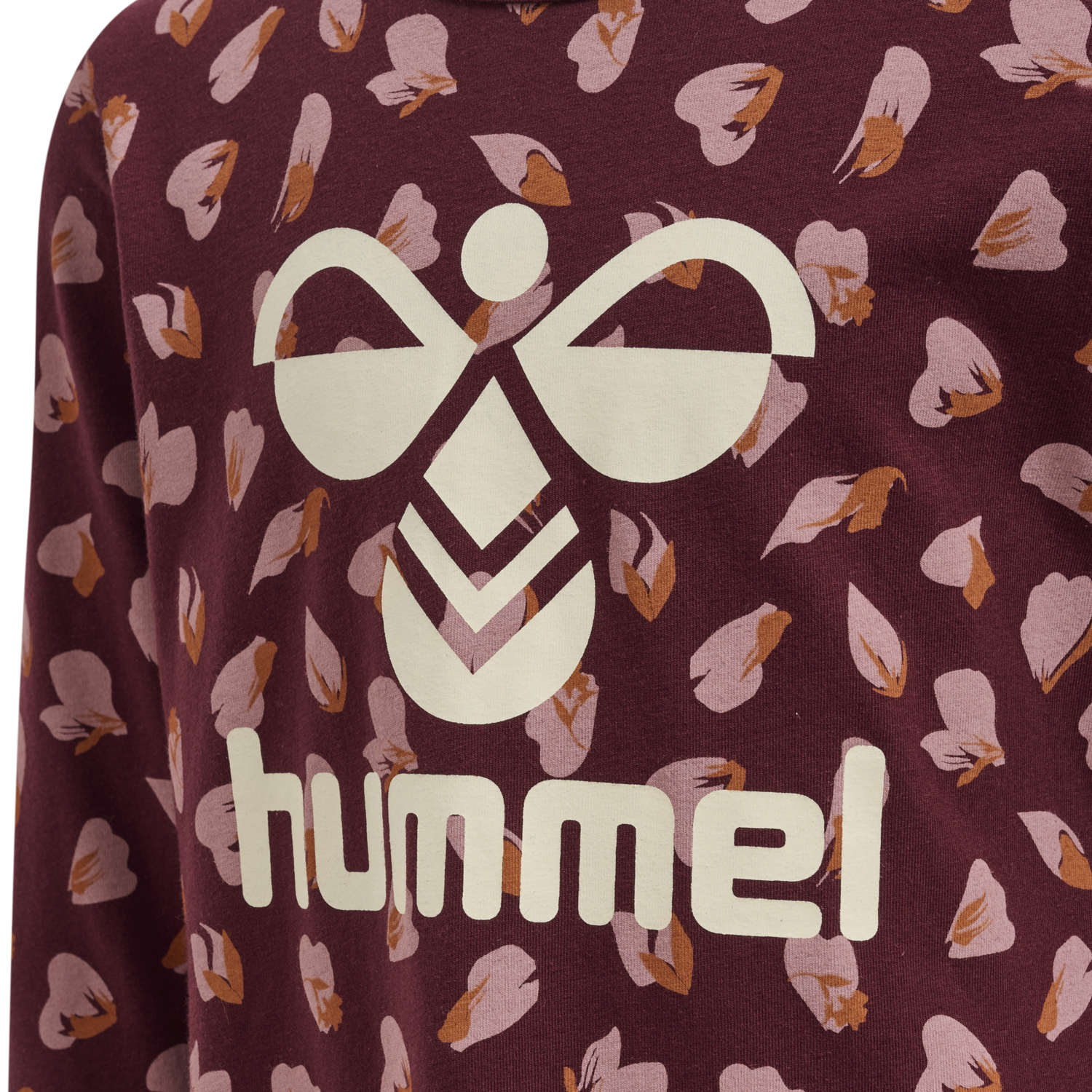 hmlCAROLINA NIGHT DRESS L/S, WINDSOR WINE, packshot