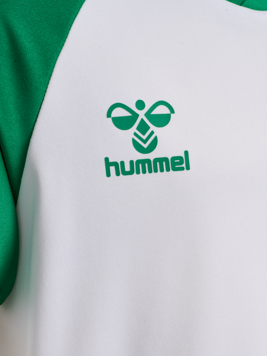 hmlMATCH LEAGUE JERSEY S/S KIDS, WHITE/JELLY BEAN, packshot