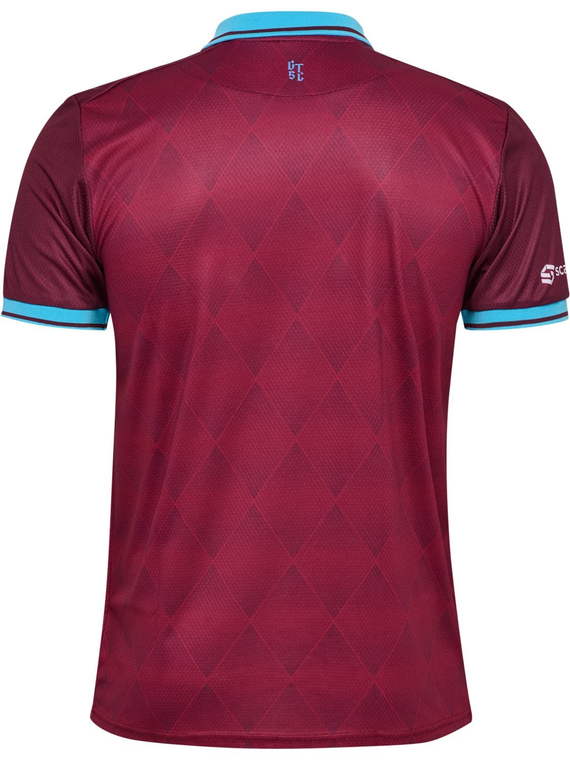 GREENVILLE 25 3RD JERSEY S/S, MAROON/ARGENTINA BLUE, packshot