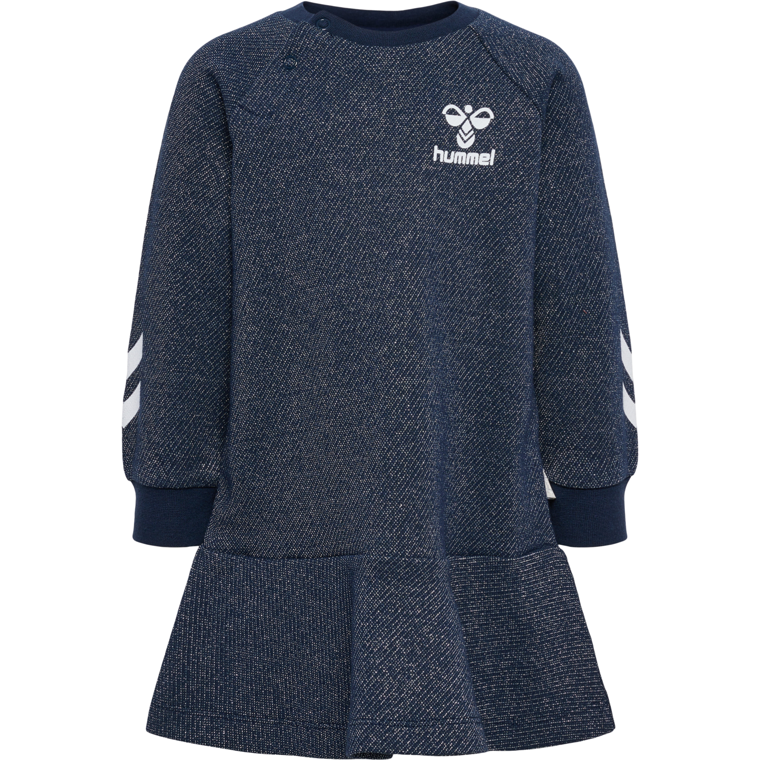 hmlSALLY DRESS L/S, !SARGASSO SEA, packshot