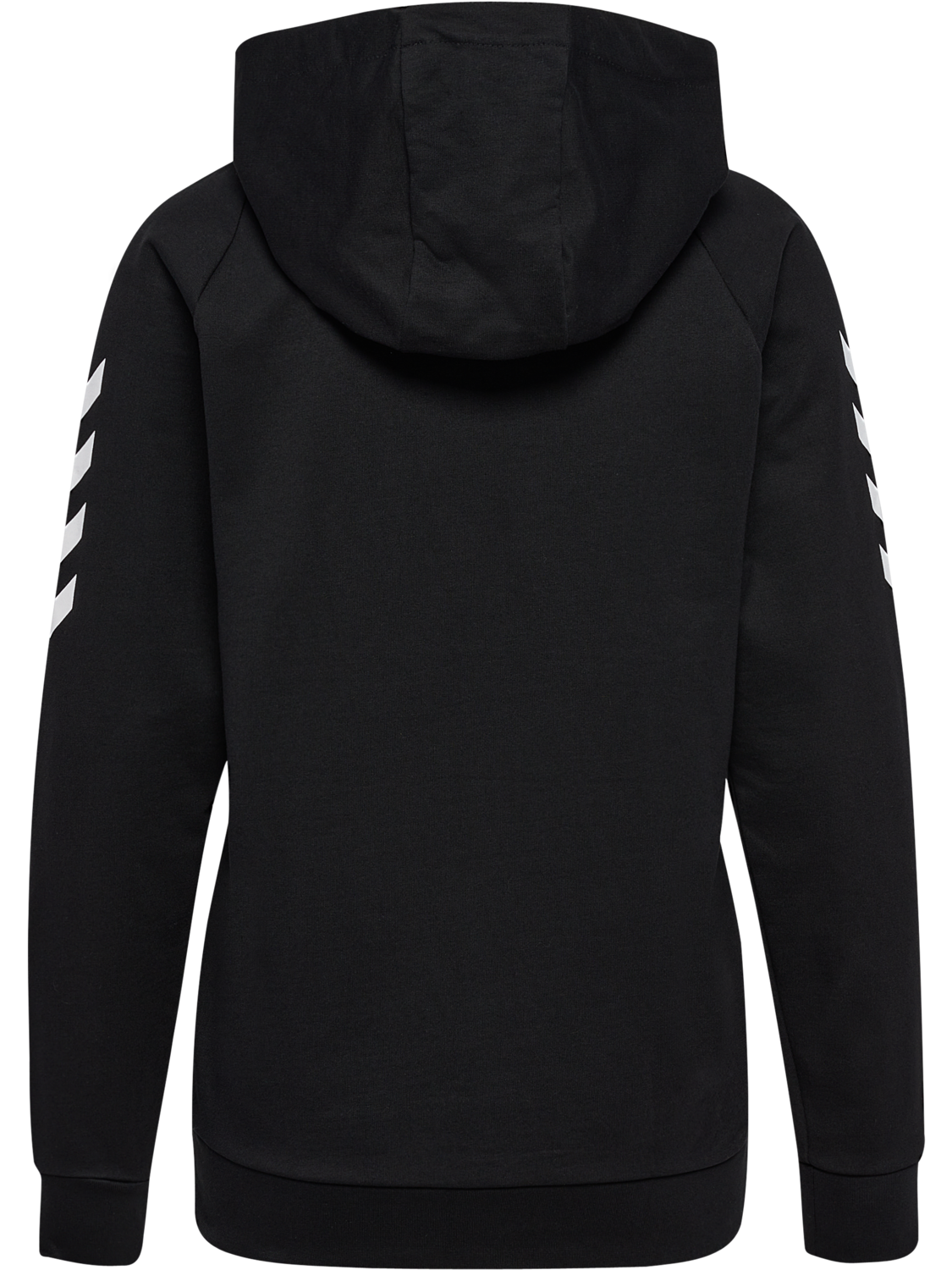 HMLGO COTTON HOODIE WOMAN, BLACK, packshot