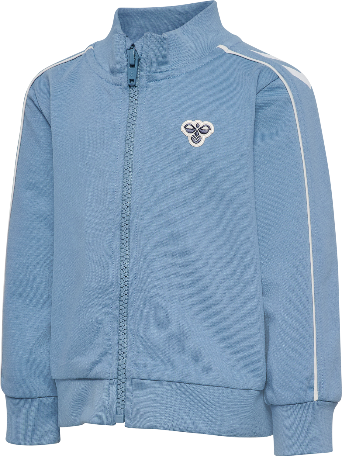 hmlMINI CO REG TRACK SUIT, FADED DENIM, packshot