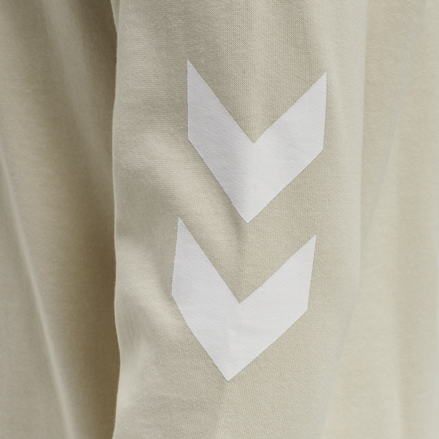 hmlLEGACY LOGO HOODIE, PUMICE STONE, packshot