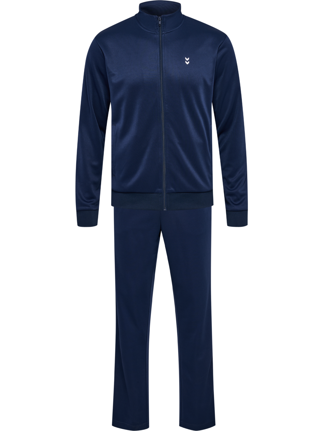 hmlPULSE TRACKSUIT, DRESS BLUES, packshot
