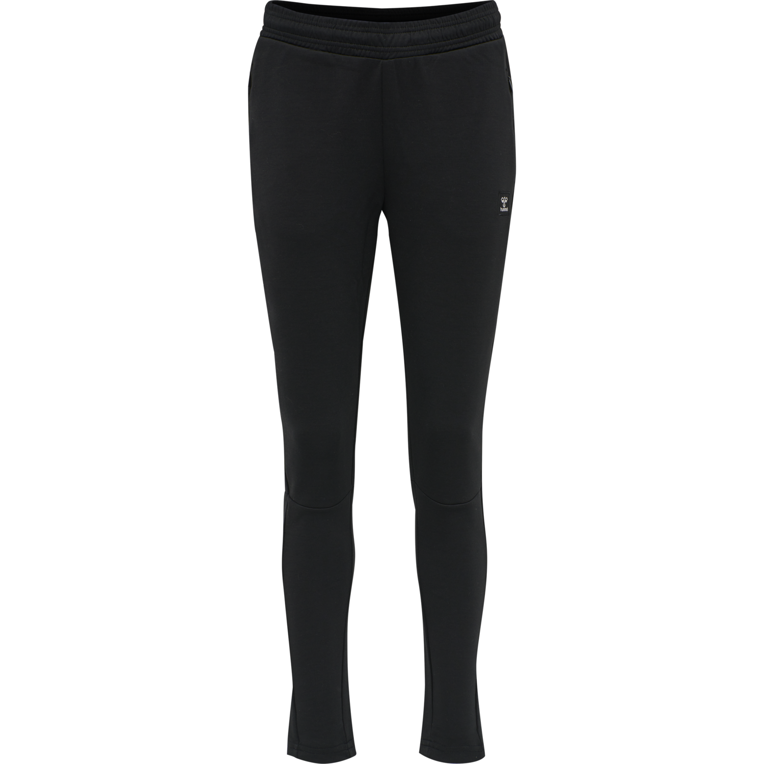 hmlESSI TAPERED PANTS, BLACK, packshot