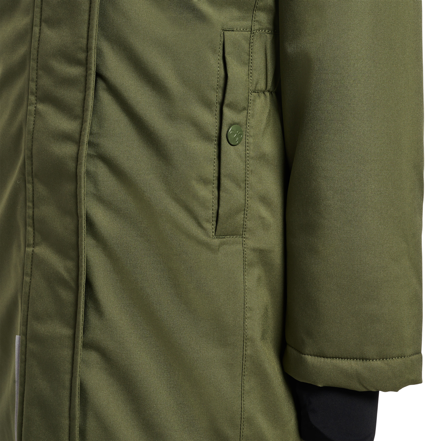 hmlALMA TEX COAT, OLIVE NIGHT, packshot