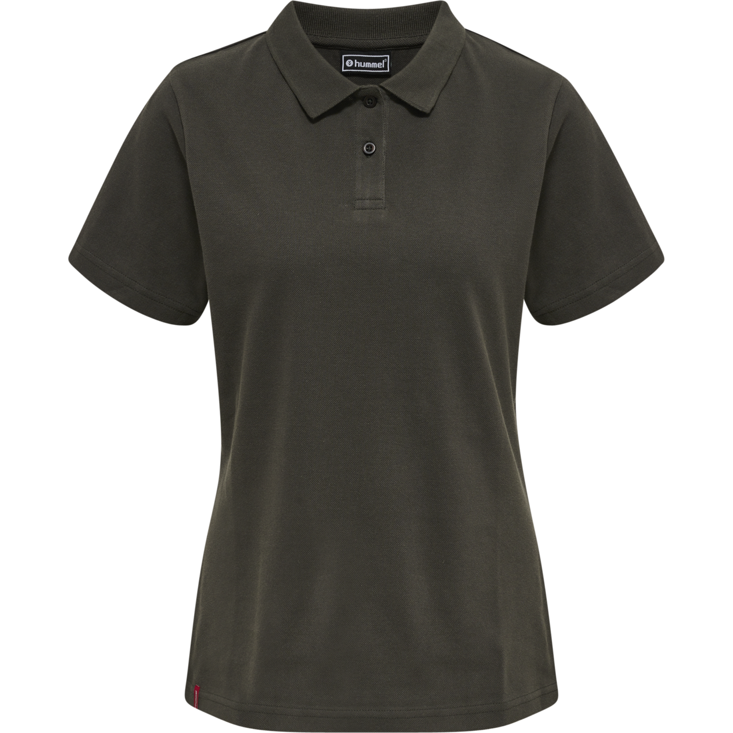 hmlRED CLASSIC POLO WOMAN, RAVEN, packshot