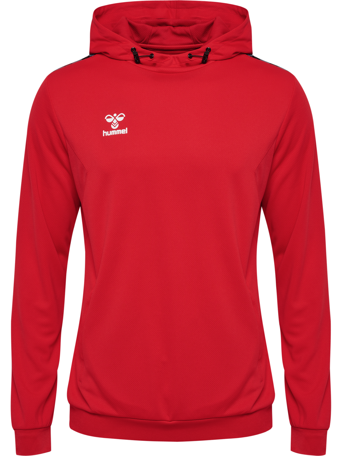 hmlAUTHENTIC PL HOODIE, TRUE RED, packshot