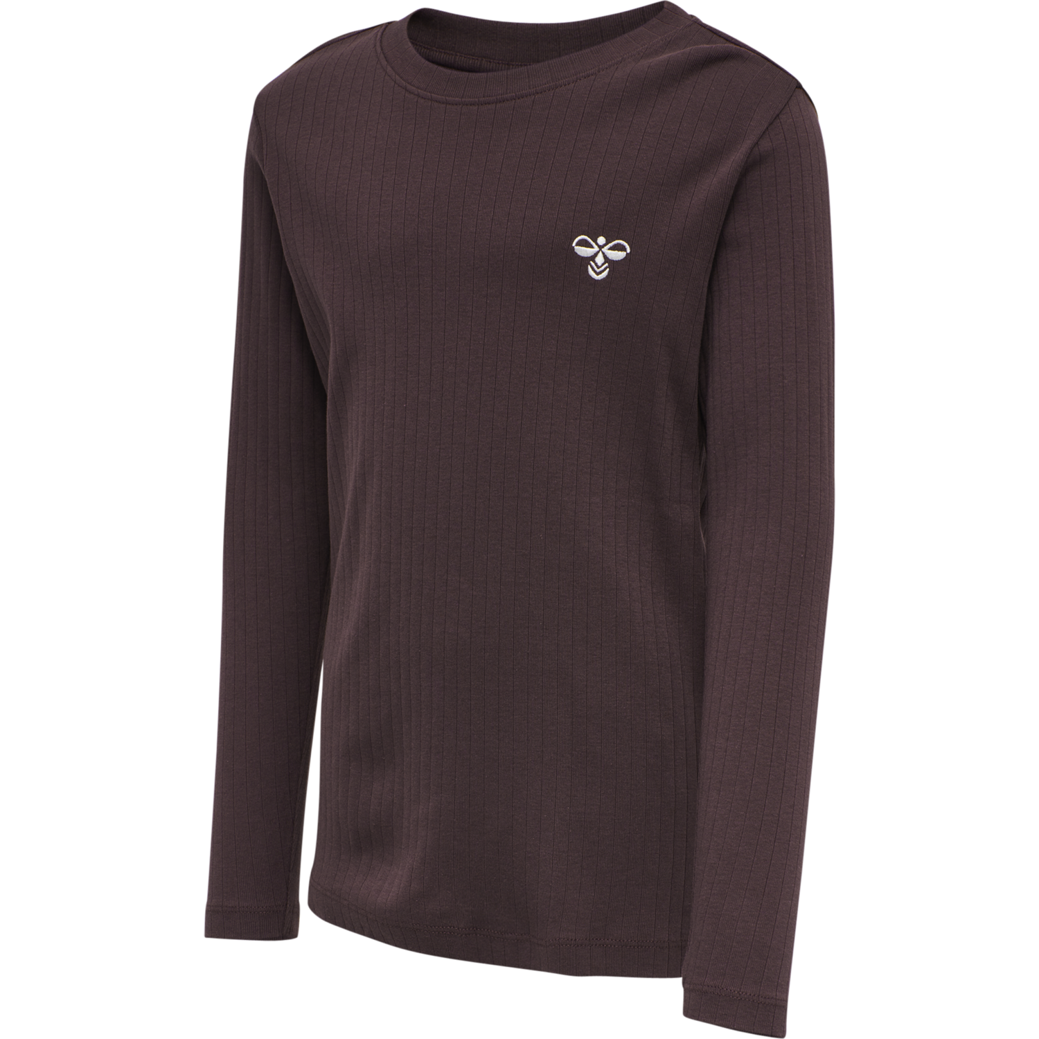 hmlNANETTE T-SHIRT L/S, FUDGE, packshot