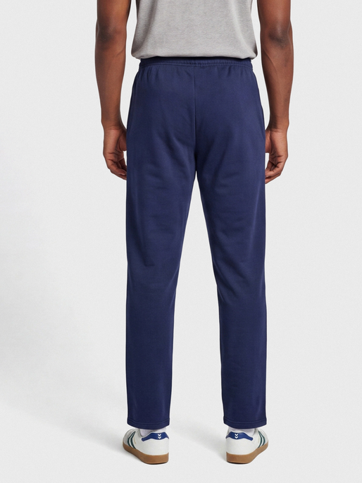 hmlMOVER COTTON PANTS, MARINE, model