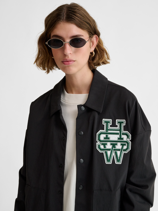 hmlCOACH JACKET HSW, BLACK, model