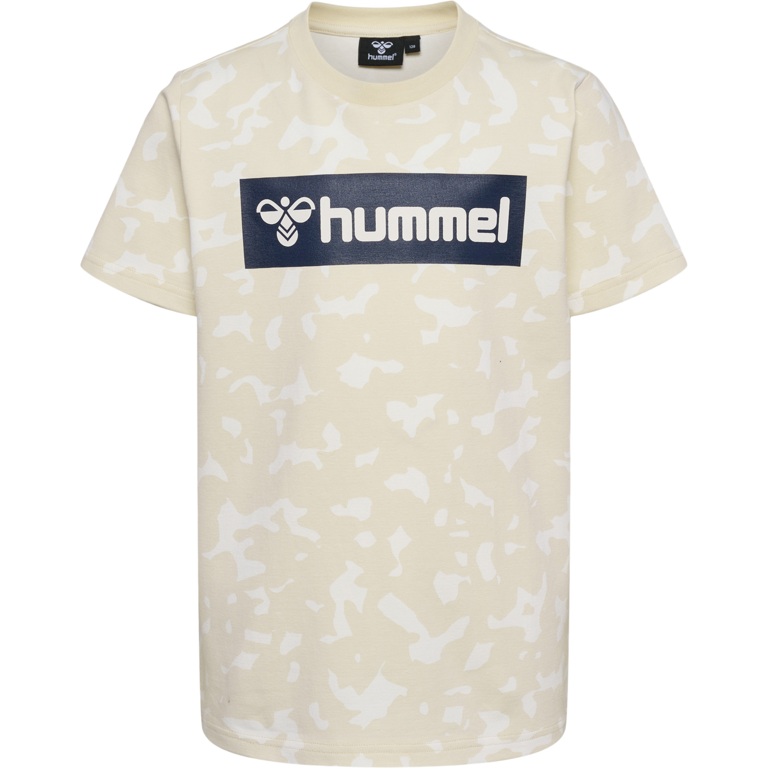 hmlRUSH AOP T-SHIRT S/S, BIRCH, packshot