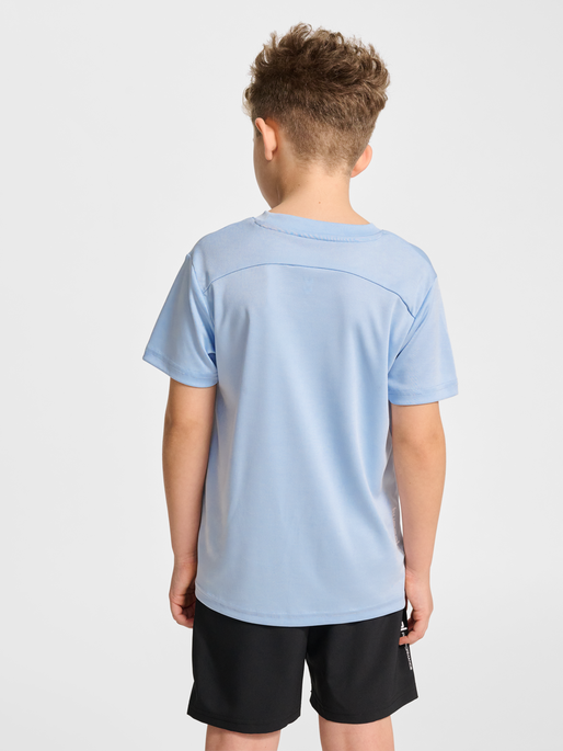hmlJR PULSE TRAINING T-SHIRT, SKYWAY, model