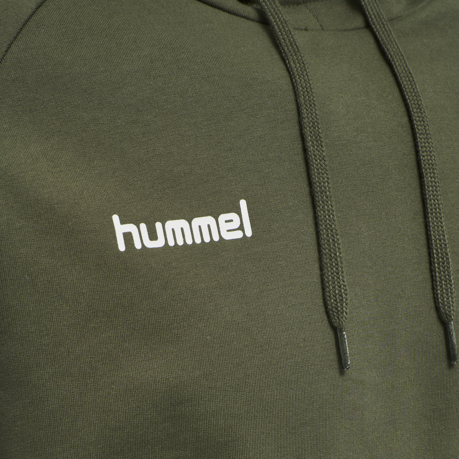 HMLGO COTTON HOODIE, GRAPE LEAF, packshot