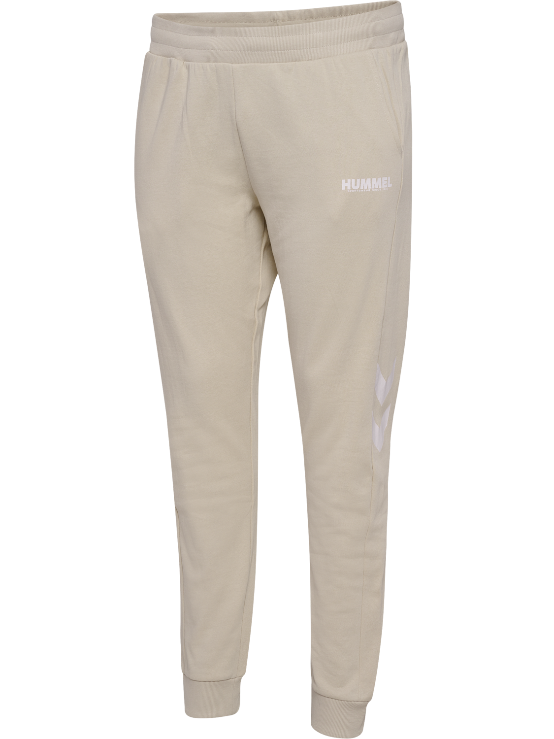 hmlLEGACY WOMAN TAPERED PANTS PLUS, PUMICE STONE, packshot