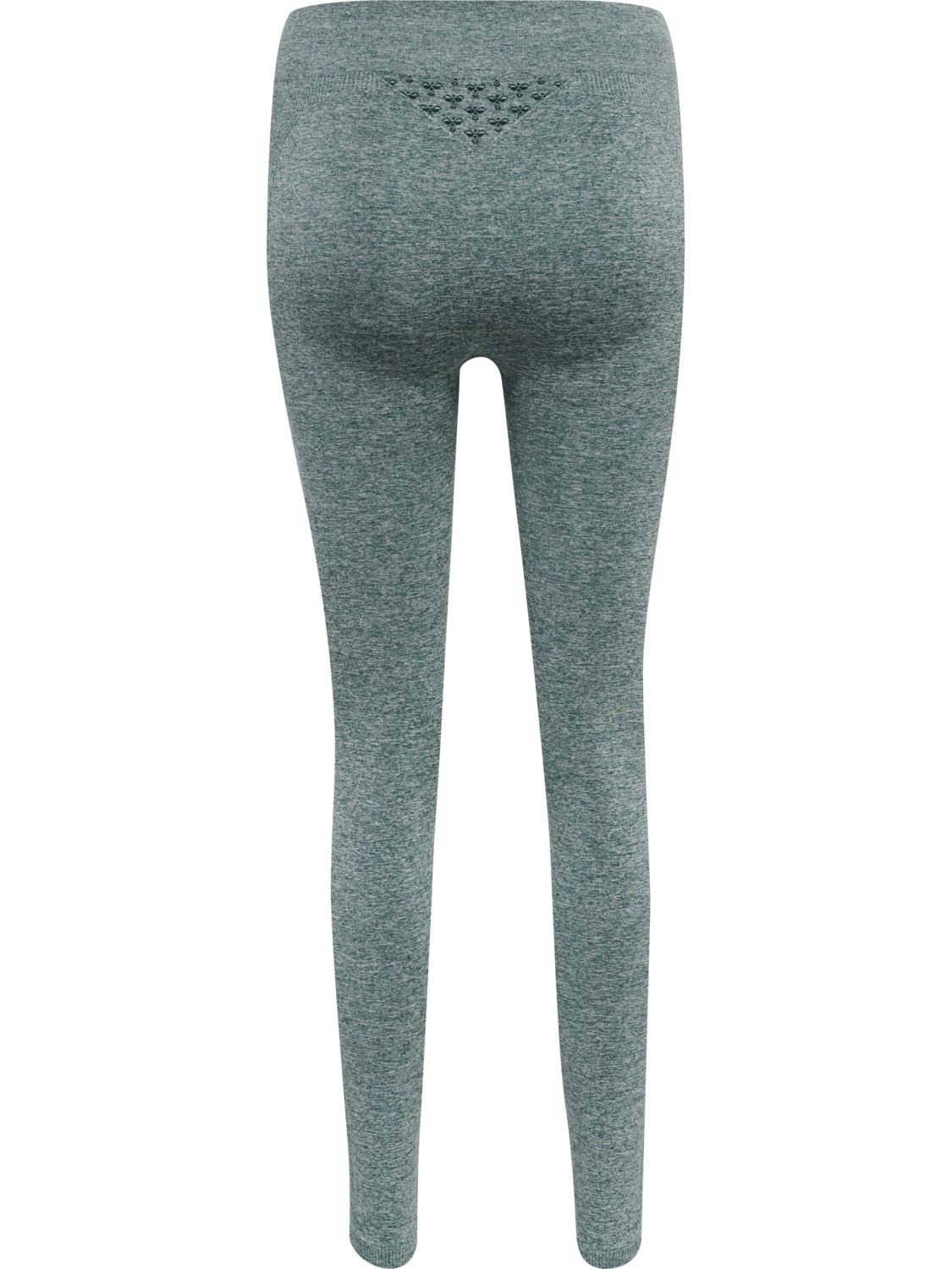 hmlCI SEAMLESS MID WAIST TIGHTS, DARKEST SPRUCE MELANGE, packshot