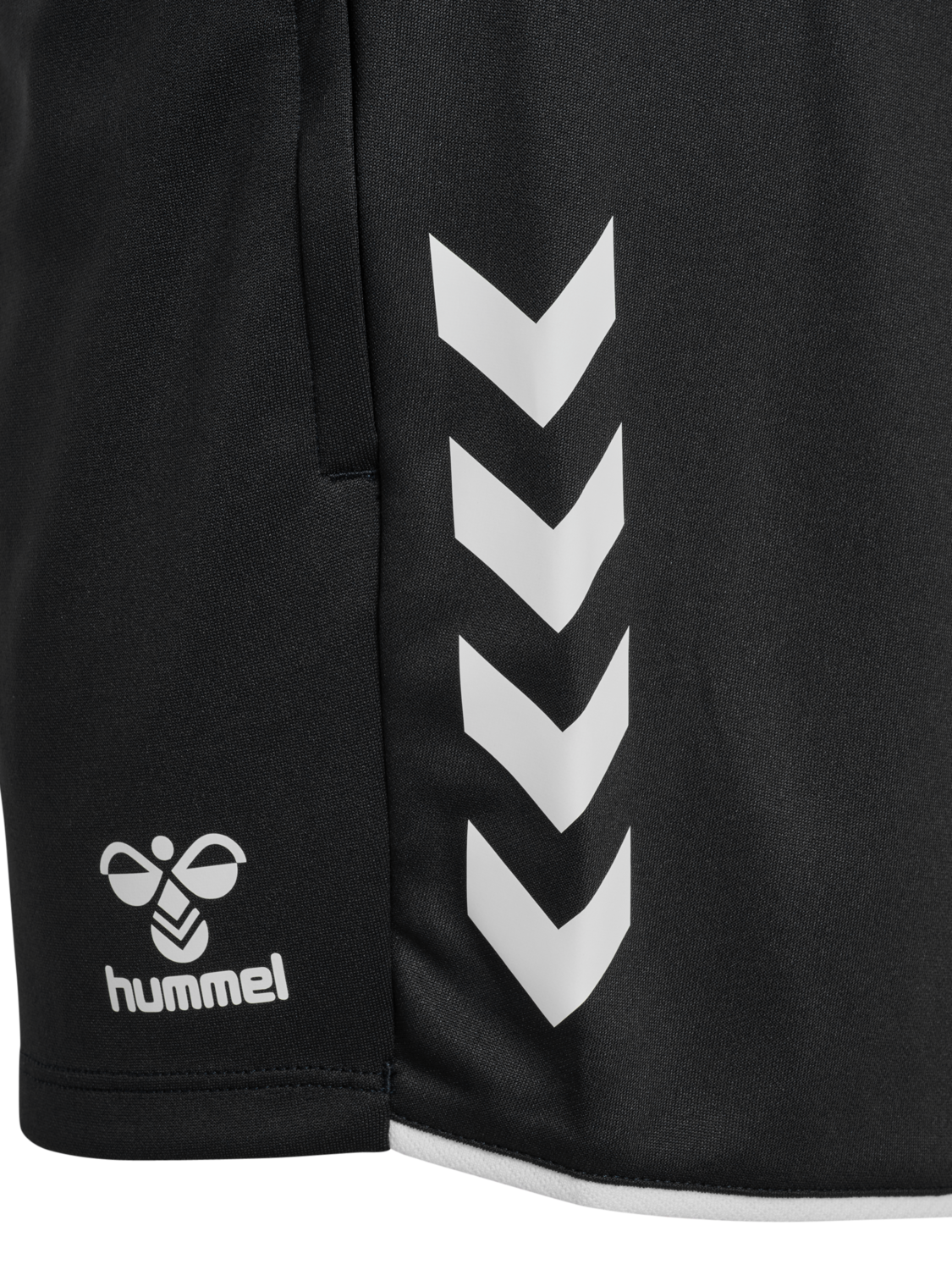 hmlCORE 2.0 TRAINING SHORTS WOMAN, BLACK/WHITE, packshot